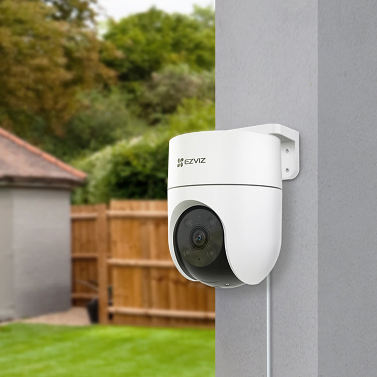 Cámara EZVIZ Wifi 3MP, POE, PT, Tecnología IA, Visión Nocturna, Seguimiento Automático, Intemperie.