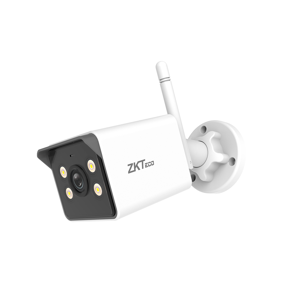Cámara Wifi Zkteco IP 3MP / IR10-15 Mts / Detección Humana / Compatible Con Alexa