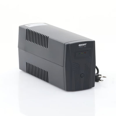 UPS Epcom de 600VA/360W, 120 Vca. Clavija NEMA 5-15P. 4 Tomas NEMA 5-15R.