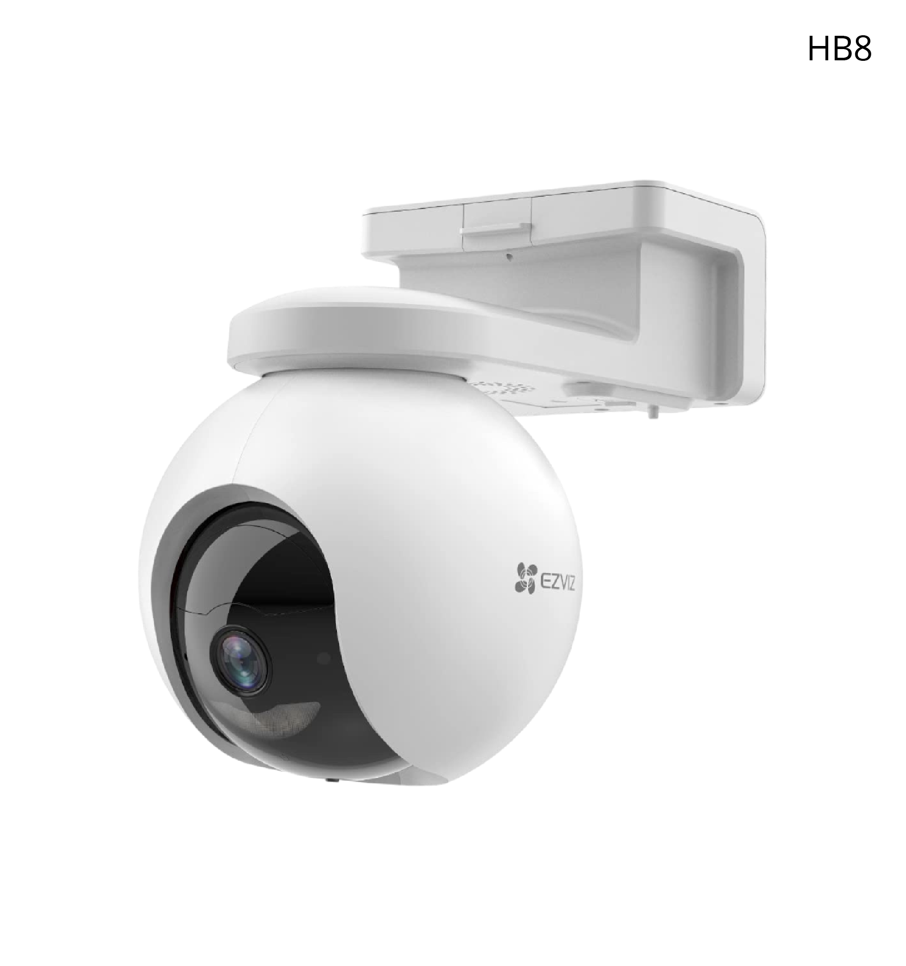 Cámara EZVIZ Wifi, 4MP, 8X Zoom, Rotación 360°, Exterior, Detección de Movimiento y Batería.