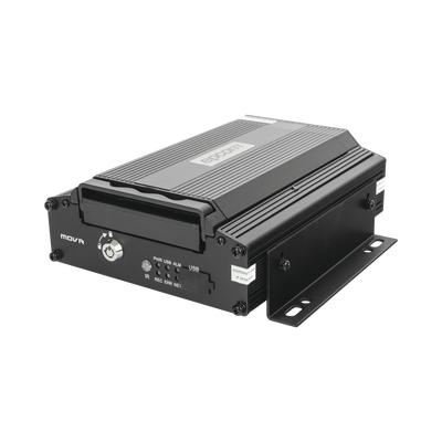 DVR Movil de 4 Canales AHD 2MP / Almacenamiento en HDD / IA Embebido / Wifi / 4G / GPS.