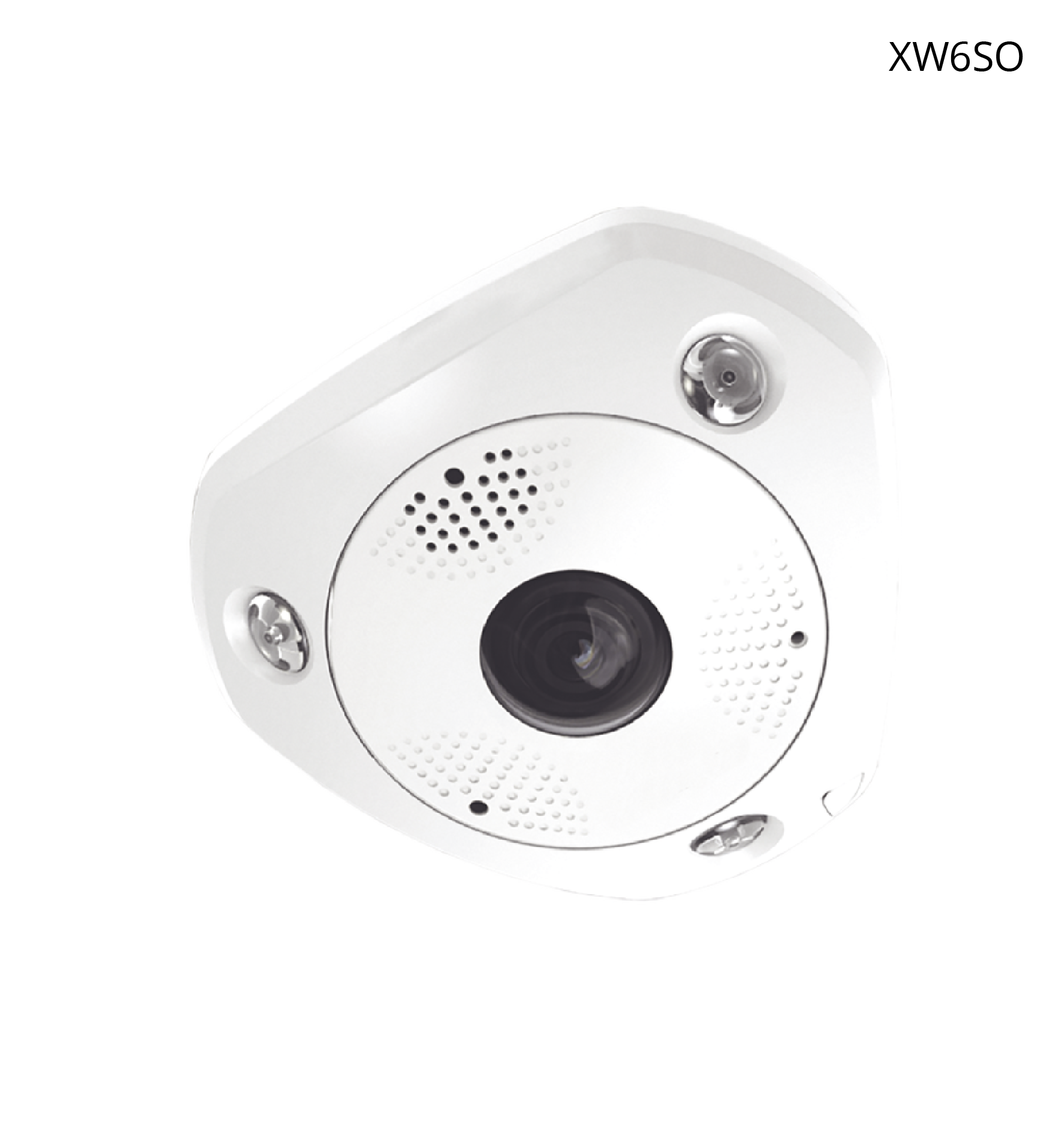 Cámara Epcom Fisheye IP 6 MP, 180º - 360º, Exterior IP67, 15 MTS IR.