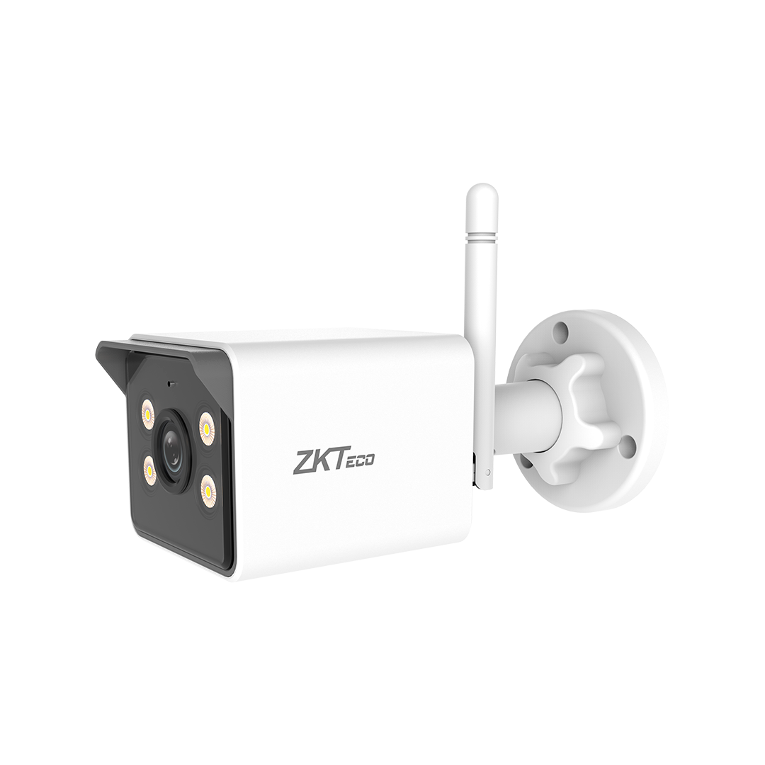 Cámara Wifi Zkteco IP 3MP / IR10-15 Mts / Detección Humana / Compatible Con Alexa