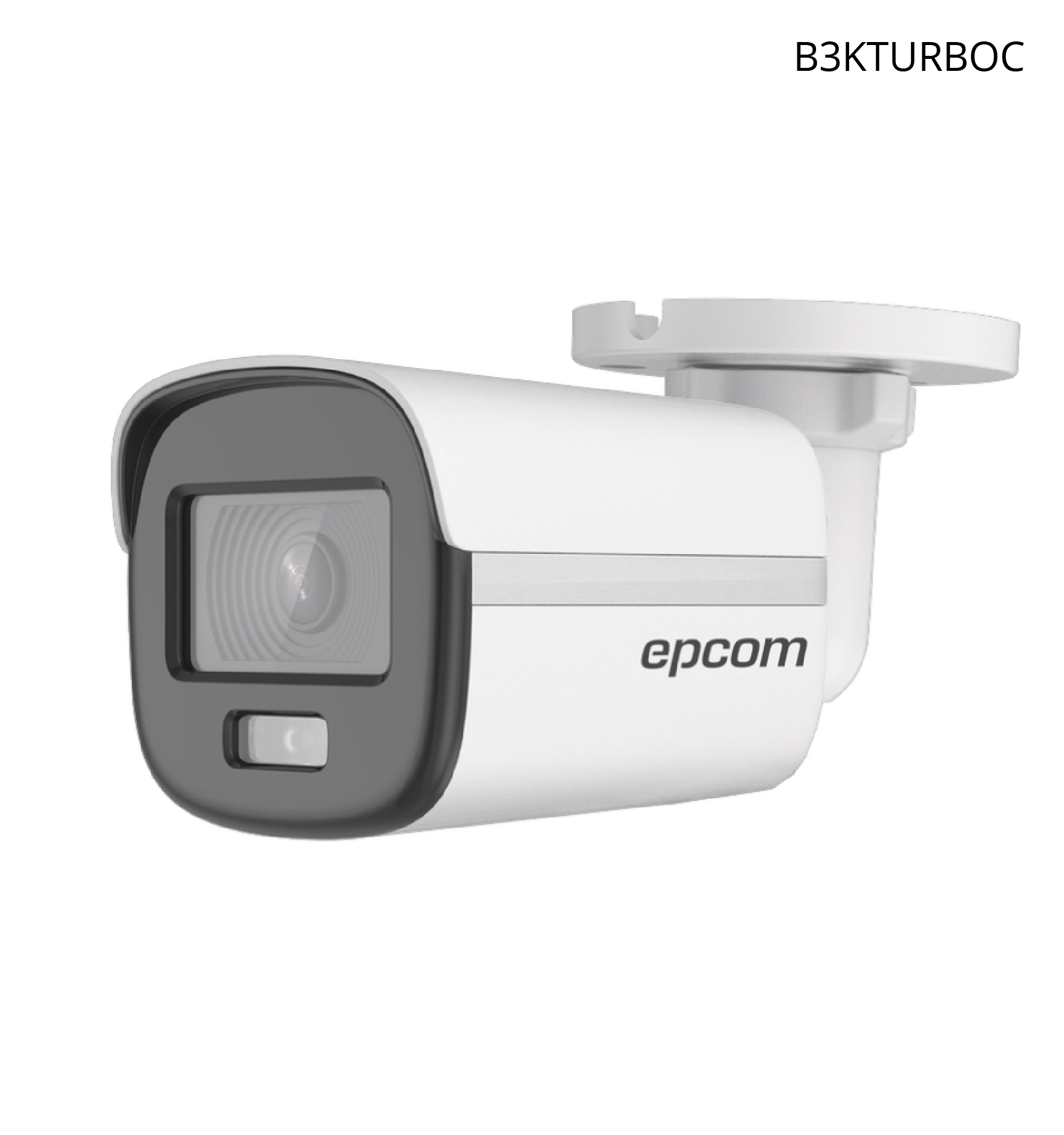 Cámara Epcom Bala 3K (5MP) TurboHD, Lente 2.8 mm, Micrófono Integrado, Imagen a Color 24/7, IP67.
