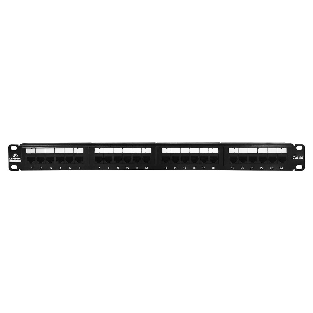 Patch panel 24 puertos CAT5E