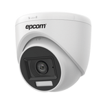 CAMARA DOMO EPCOM TURBOHD 3K 5 MP, LENTE 2.8 MM, DUAL LIGHT, 20 MTS IR, PLASTICO, IP67, DWDR