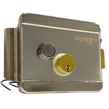 CERRADURA ELECTRICA SKYLINK CON BOTON DE SALIDA, INCLUYE LLAVE, EXTERIOR, IZQUIERDA Y DERECHA