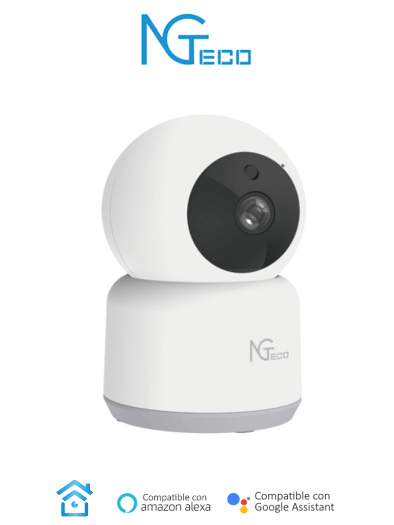 Cámara PT wifi NGTECO, 1080P