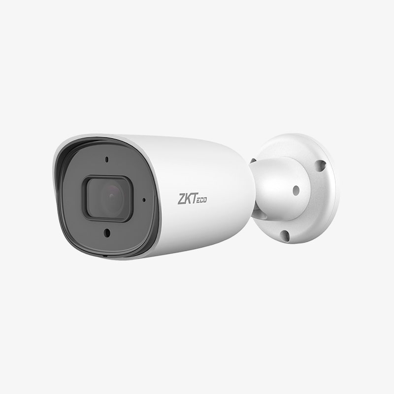 Cámara bala análoga AHD/TVI / CVI/CVBS ZKTeco de 2mp / infrarrojo 20-30 m / lente 2.8 mm / exterior