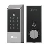 CERRADURA EZVIZ,DE PASADOR, HUELLA,NUMERICO,TARJETA, DESBLOQUEO DESDE LA APP, TIPO C