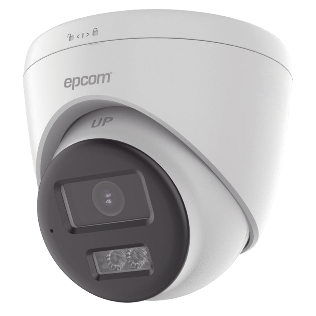 CAMARA EPCOM TURRET TURBOHD 2MP,AUDIO BIDIRECCIONAL+DUAL LIGHT+COLORPLUS, 30 MTS IR,AUDIO,METAL,IP67