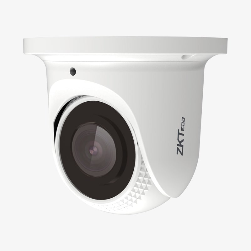 Cámara domo IP ZKTeco 2mp con lente fijo