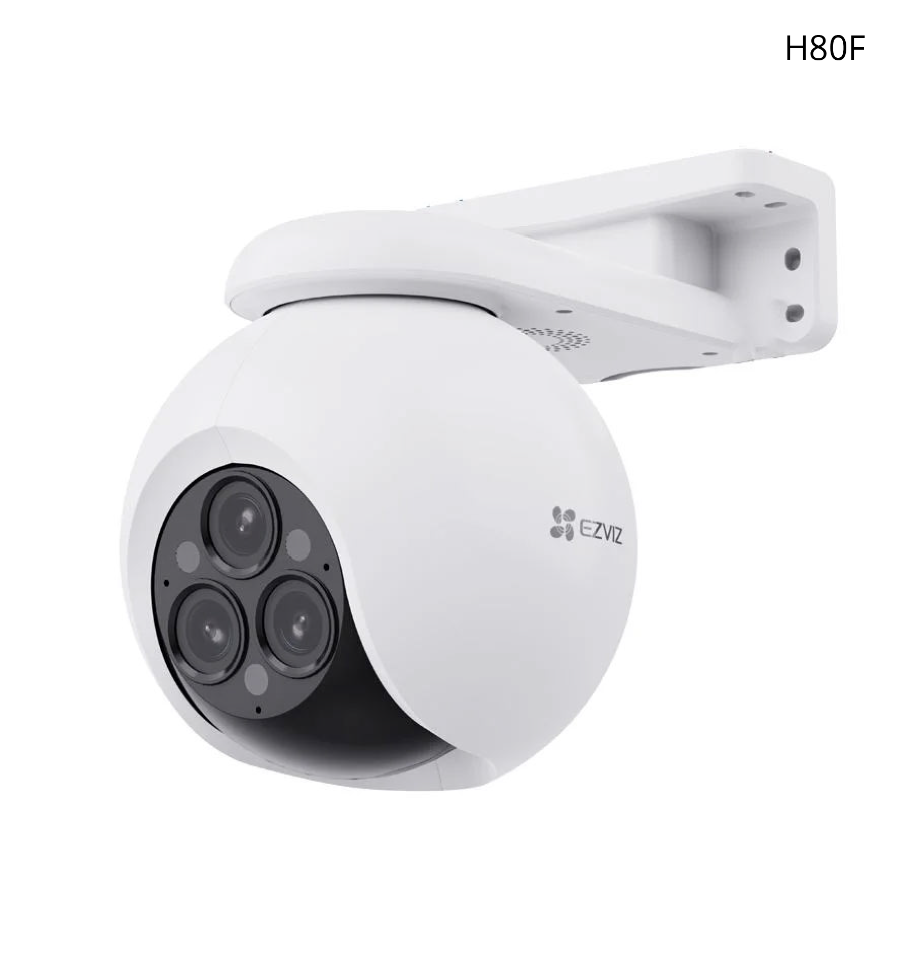 Cámara EZVIZ Wifi, 3 lentes de 5MP, 15MP en total, Zoom 12X, 360°, Vision a color, IP67, Sirena, Audio 2 vías.