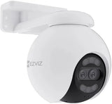 CAMARA WIFI EZVIZ PANORAMICA DOBLE LENTE 8 + 2MP, ROTACION E INCLINACION, IP67, 360°,V.NOCTURA COLOR