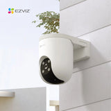 CAMARA EZVIZ WIFI PRO-3MP, PT, TECNOLOGIA IA, VISION NOCTURNA, SEGUIMIENTO AUTOMATICO, INTEMPERIE