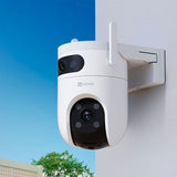 CAMARA EZVIZ WIFI DOBLE LENTE, 5MP + 5MP, IP66, COLOR 24/7, AUDIO BIDIRECCIONAL, 360°PANORAMICA PT