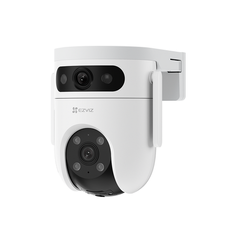 CAMARA EZVIZ WIFI DOBLE LENTE, 2K/2K, IP66, COLOR 24/7, AUDIO BIDIRECCIONAL, 360°PANORAMICA PTZ