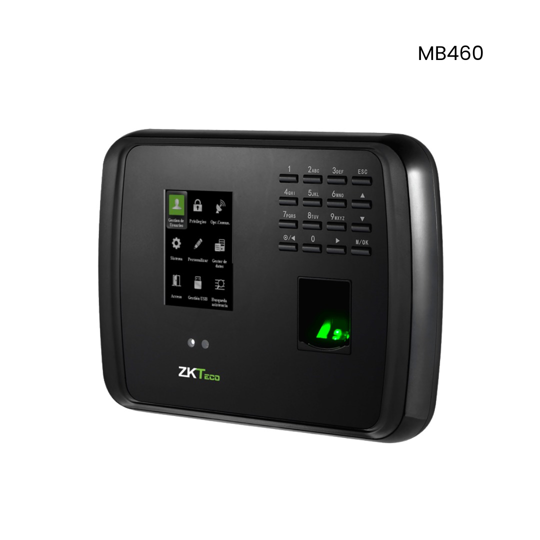 Terminal multisimétrica con reconocimiento facial, tiempo y asistencia 