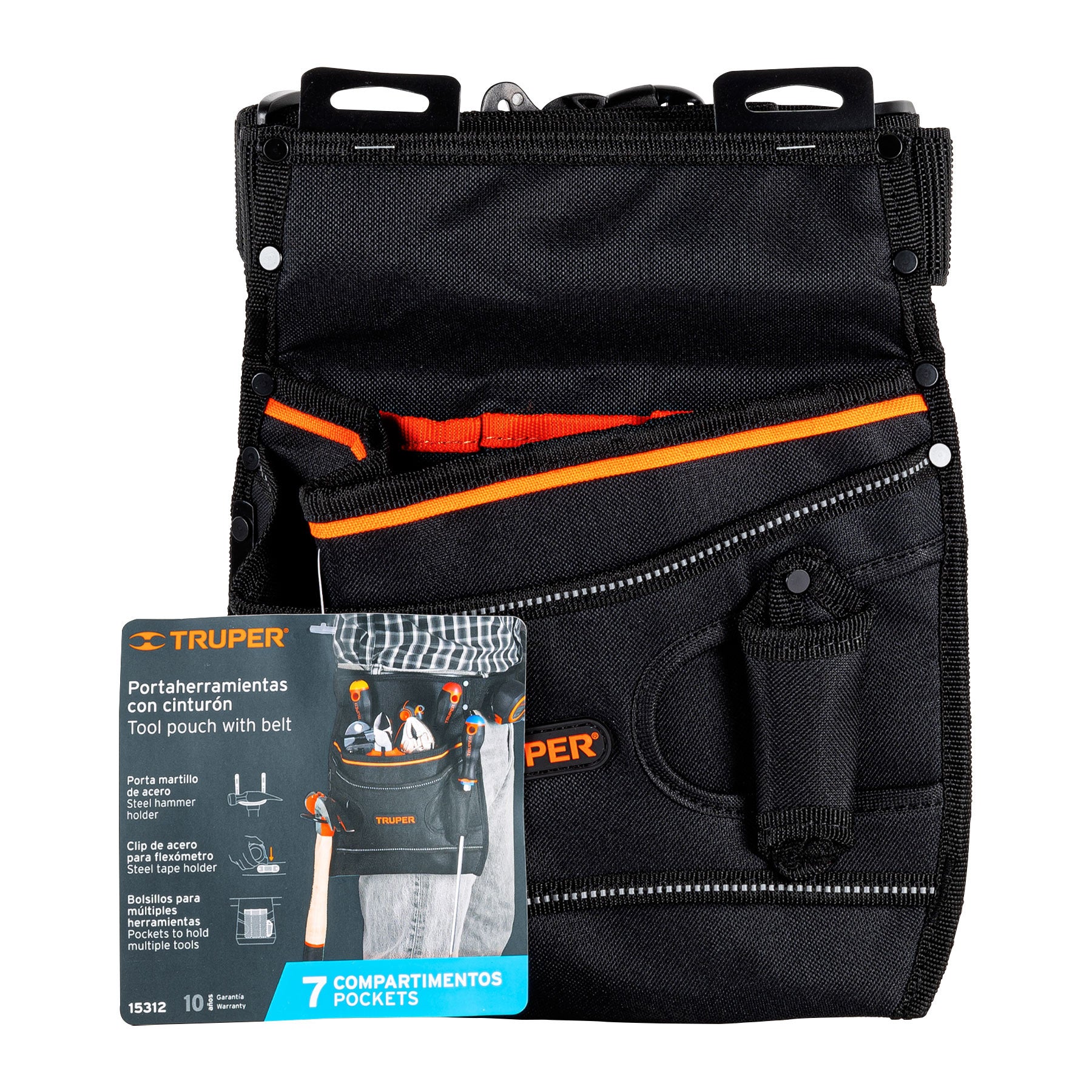 Porta herramientas Truper, pohe-7 poliester