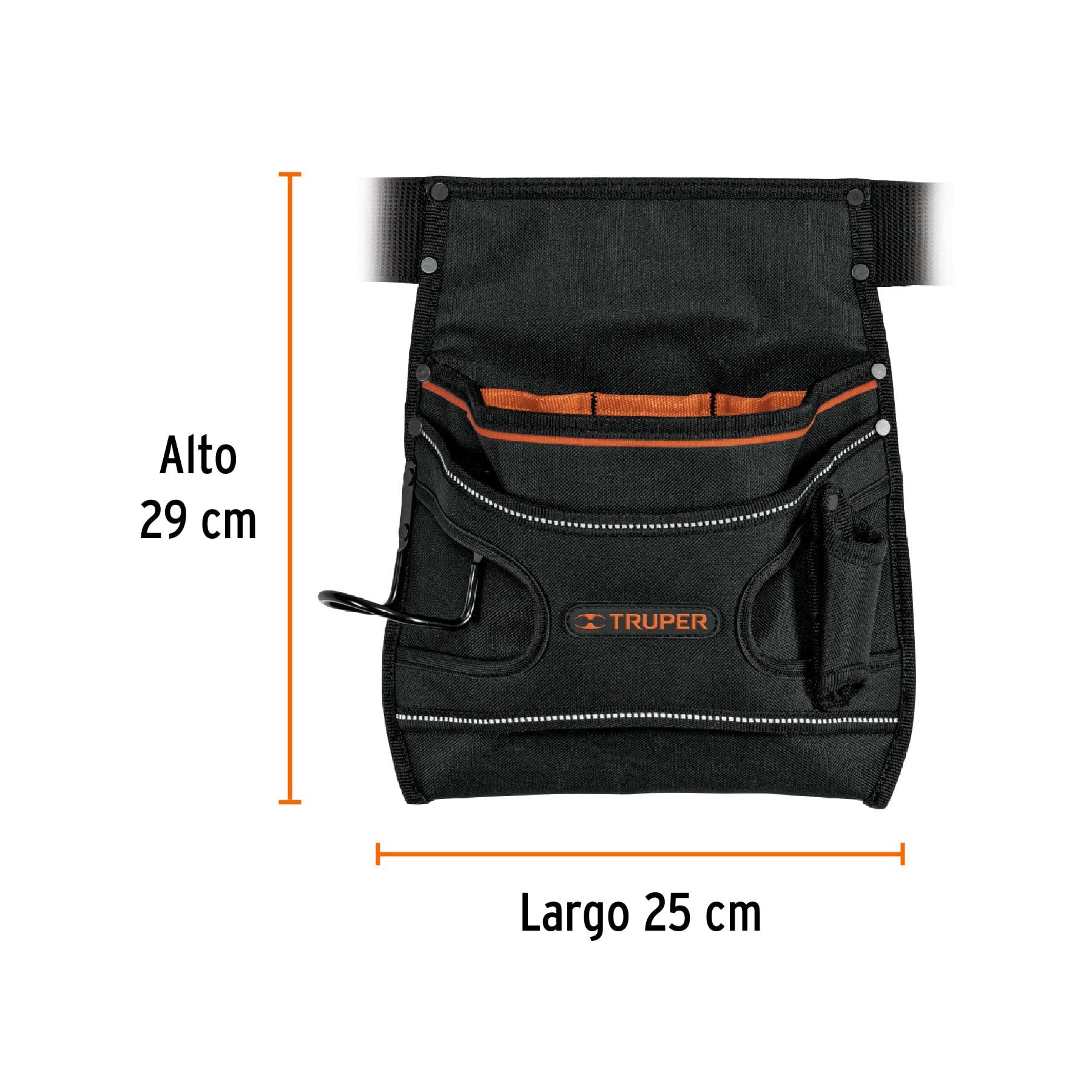 Porta herramientas Truper, pohe-7 poliester