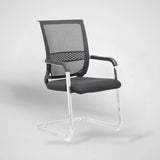 Silla SIT de Espera y Recepción, respaldo de malla, soporte lumbar. Peso: 220Lbs.