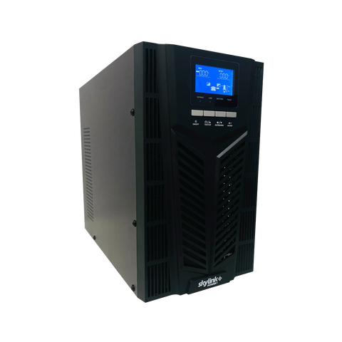 UPS Skylink Online de 3000VA/2700W, Línea Interactiva, LCD, 120 VCA, regulador de Voltaje.