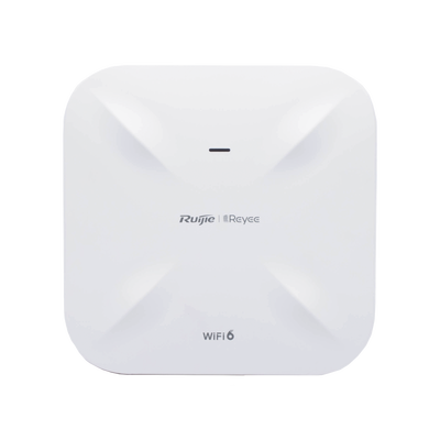 Punto de Acceso Ruijie Wi-Fi 6 Industrial para Exterior / 360° / Filtros Anti Interferencia y Auto Optimización