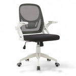 Silla SIT Ejecutiva SIT, Tela de Malla, Base de PVC Color Blanco. Peso: 190Lbs.