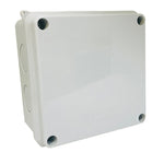 CAJA 4X4X2 PVC COLOR GRIS PARA EXTERIOR SKYLINK