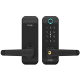 CERRADURA SKYLINK WIFI TUYA APP COLOR NEGRO HUELLA,TARJETA,CODIGO, LLAVE PESTILLO UNICO USO INTERIOR