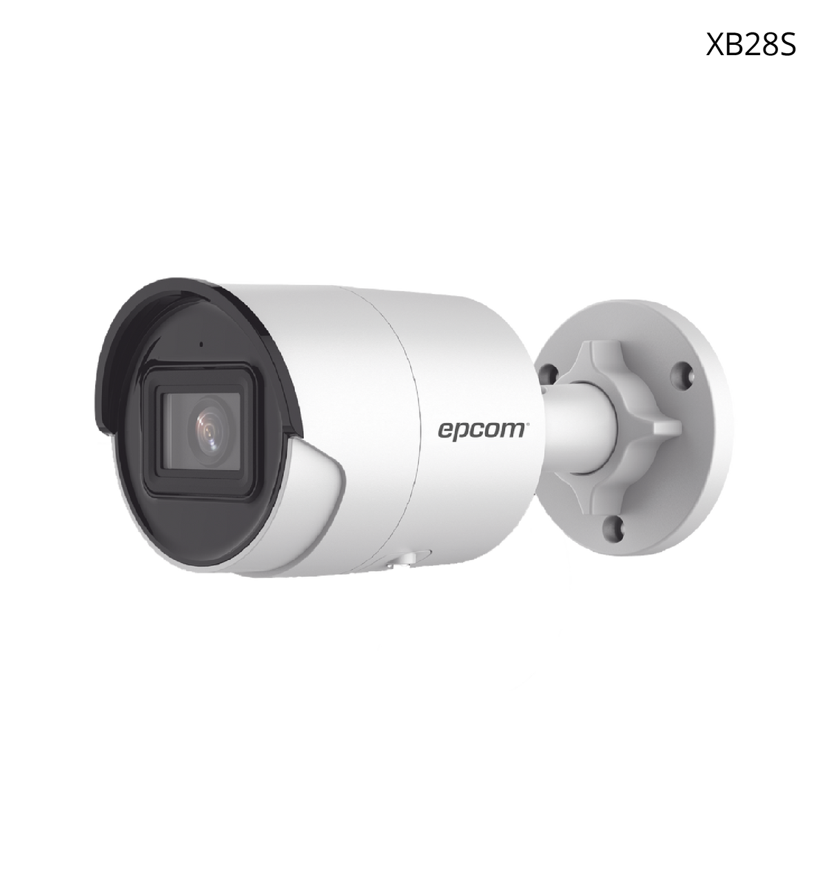 Cámara Epcom Bala IP 8MP 4K, Lente 2.8 mm, 40 MTS IR EXIR, IP67, Micró