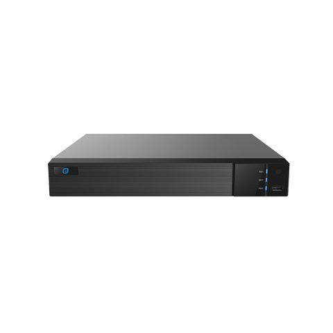 NVR 8MP (4K) EPCOM GEN3, 8 Canales IP, Soporta 1 HDD, H.265+, Grabación en la Nube, NDAA Certificado