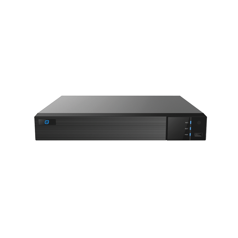 NVR 8MP (4K) EPCOM GEN 3, 16 Canales IP, Soporta 2 HDD, H.265+, Grabac ...