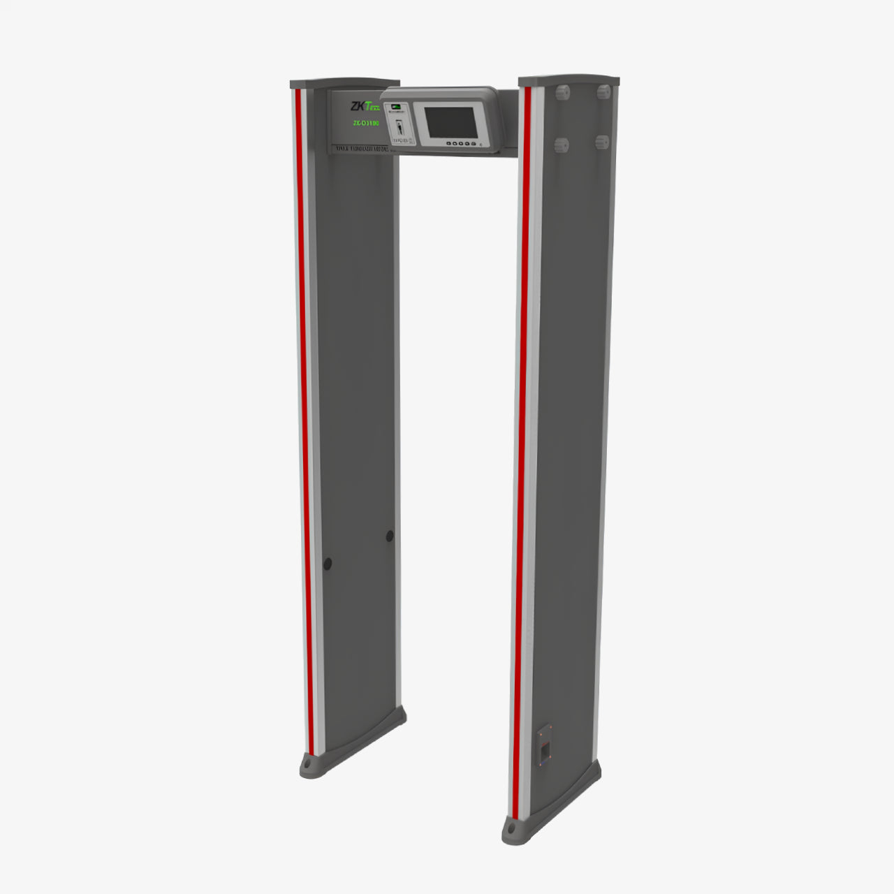 ARCO DETECTOR METALES ZKTECO DE 18 ZONAS C/PANTALLA LCD, RESISTENTE Y DURADERO, ALERTAS