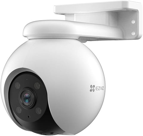 CAMARA EZVIZ PRO-5MP, 360 COLOR 24/7 20M SOPORTA ONVIF SEGUIMIENTO HUMANO SD HASTA 512GB EXTERIOR