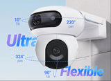 CAMARA WIFI EZVIZ PANORAMICA DOBLE LENTE 4MP + 4MP, IP67, PT-360°, V.NOCTURA COLOR