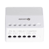 Relevador Inalámbrico Epcom AX / 1 Entrada de Alarma / 0 a 36 VCD.