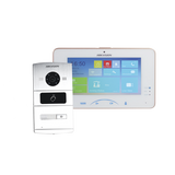 Kit de videoportero IP Hikvision / Monitor TouchScreen / Incluye Memoria SD 16GB.