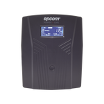 UPS Epcom 1500VA/900W / LCD / Entrada y Salida 120 VCA.