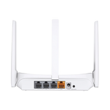Router Inalámbrico Mercusys 2.4 GHz de 300 Mbps / 3 antenas de 5 DBI.