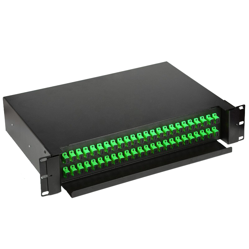 Patch Panel de Fibra Óptica Skylink 2U 24/48 Hilos – Skytek Honduras