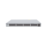 Switch Ruijie Administrable de 48 Puertos Gigabit POE + 4 SFP+ para Fibra 10 GB / 370W.