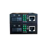 Media Converter Skylink TX/RX / Puerto Ethernet / 20KM / 10/100/100 Mbps.