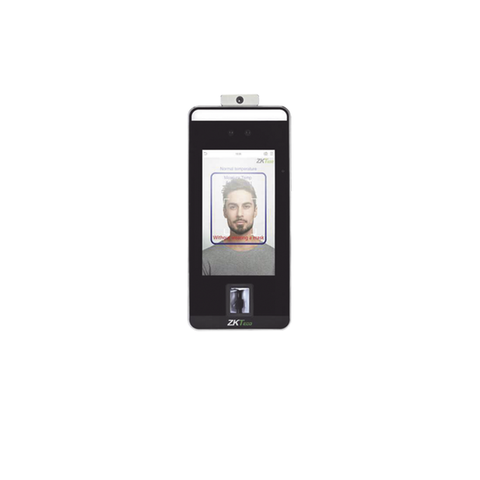 Biometrico de Acceso y Asistencia con Reconocimiento Facial / Palma / Huella Digital y Temperatura.