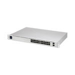 UniFi Switch Ubiquiti capa 3 de 24 puertos Gigabit RJ-45 + 2 puertos 1/10G SFP.