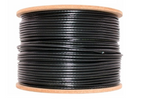 Cable Click Cam UTP Cat6 100% Cobre / Exterior / Color Negro.