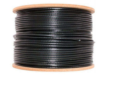 Cable Click Cam UTP Cat5 100% Cobre / Exterior / Color Negro.