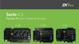 Panel de Control de Acceso IP ZkTeco para 4 puertas.