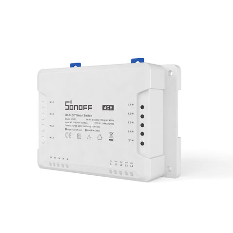 Módulo Sonoff Wifi / RF de 4 Canales / Control de 4 luces.