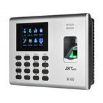 Biométrico de Tiempo y Asistencia Zkteco / 1000 Huellas / 1000 Tarjetas / USB / TCP/IP.